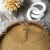 Bride Headband, Bridal Tiara, Silver Diamante Bride Head Band, Hen Party, Bride to Be Headband